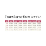 Toggle Stopper Shorts (Purple)